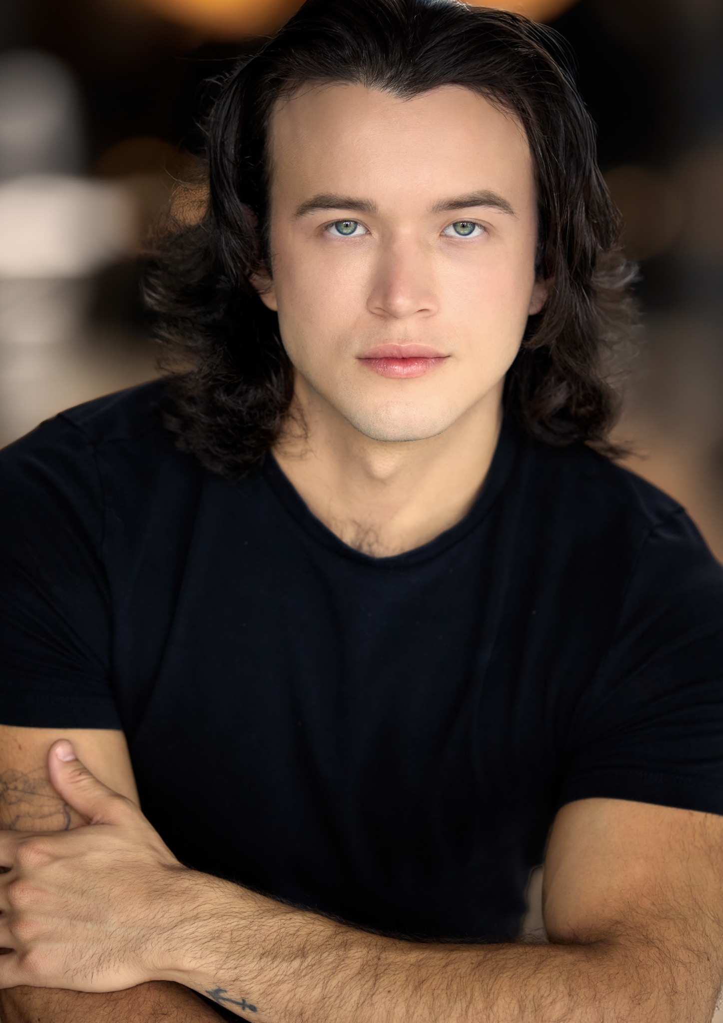 Intense, cinematic headshot example